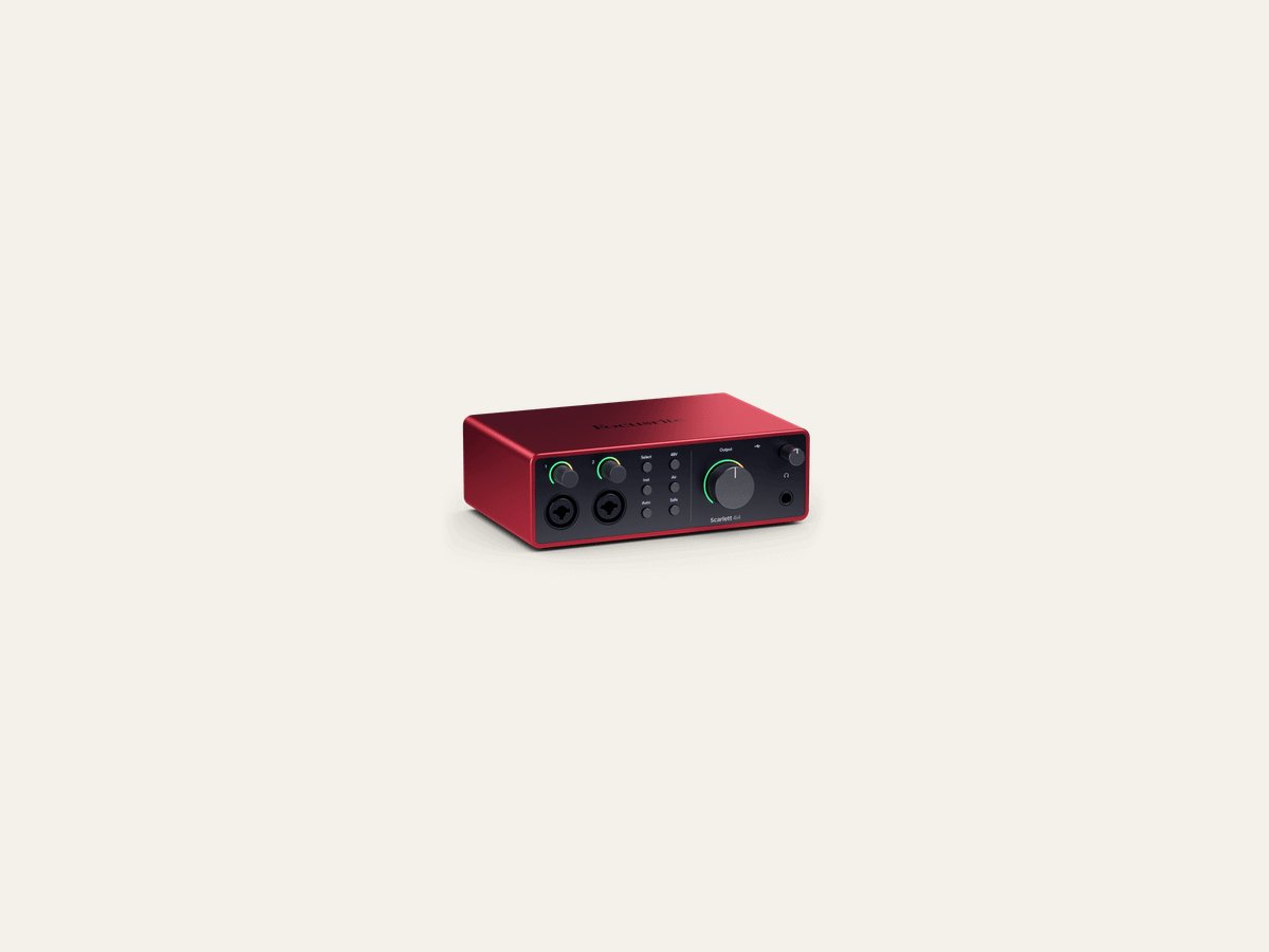 Focusrite Scarlett 4i4 (4th Gen)